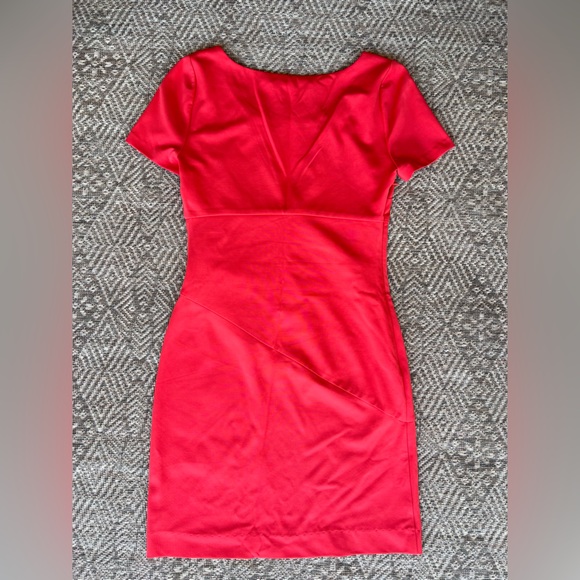 Diane Von Furstenberg DVF Women's‎ Orange Short Sleeve Dress Size 10 - Picture 6 of 7